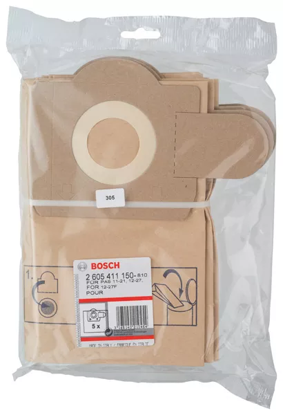 Filtre Papier pour aspirateur universel BOSCH